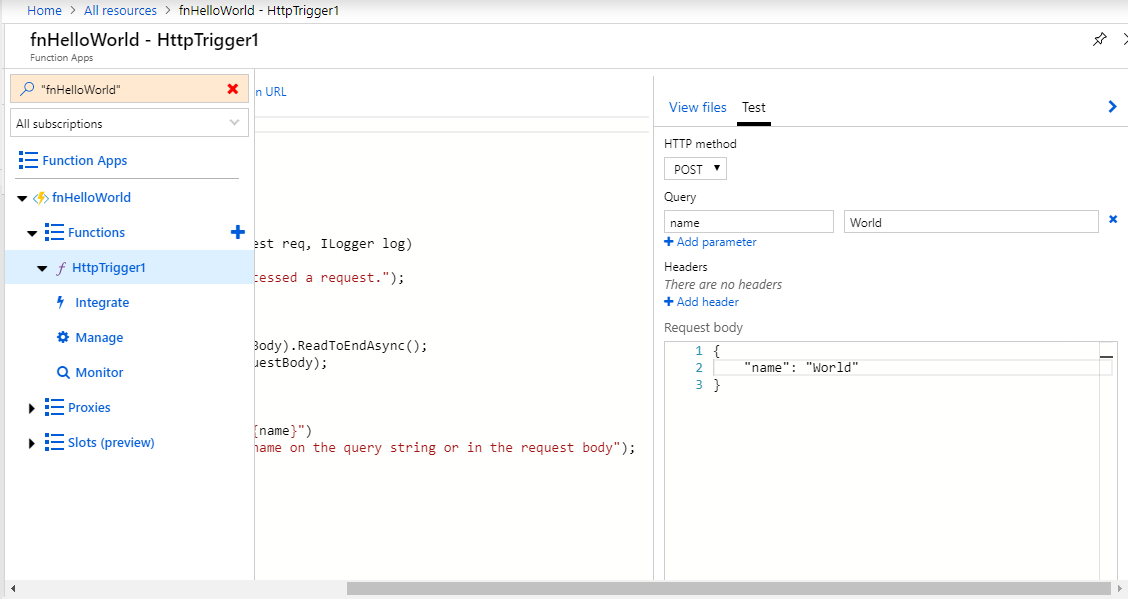 Click on Run button and you can check the output on result window