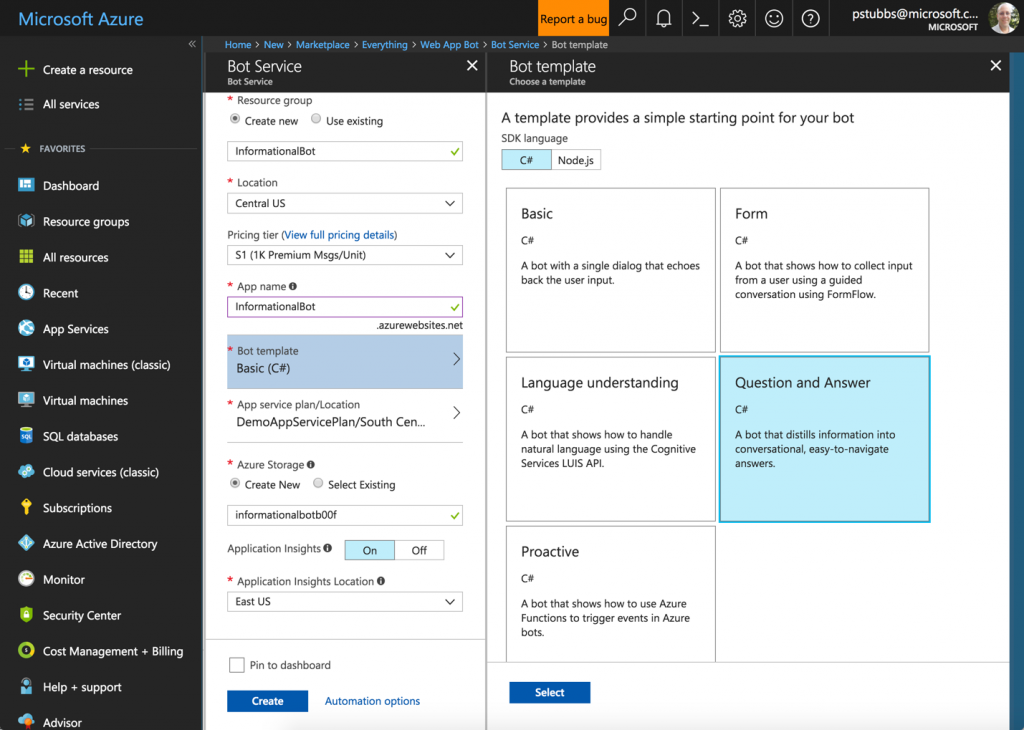Azure Portal Editor
