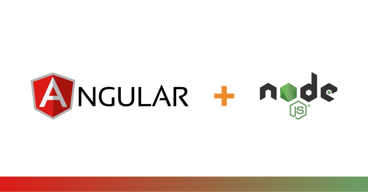 Angular and NodeJS combination